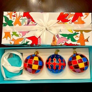 Tiffany & Co Andy Warhol Christmas ornaments!